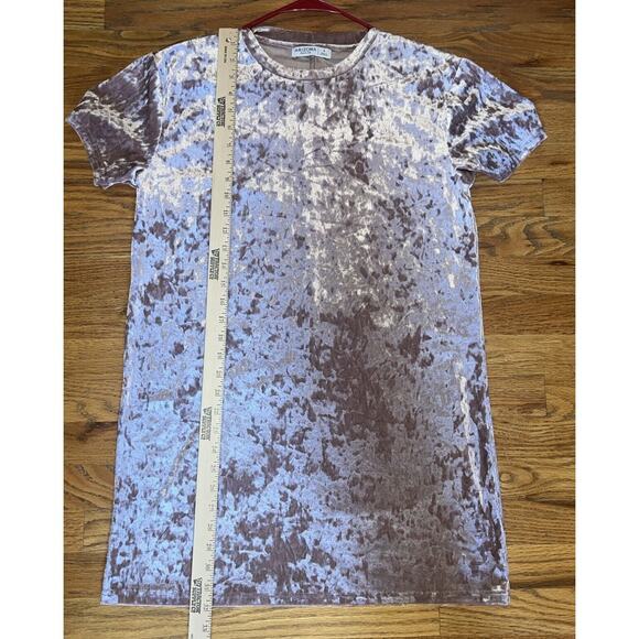 Arizona Jean Co. Pink Crushed Velvet Mini Dress, Size Small, 90’s, Y2K NEW - Picture 5 of 9